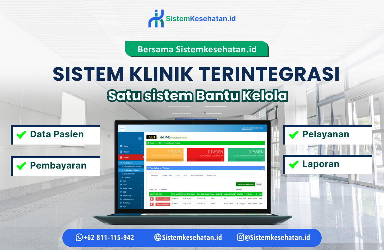 Sistem Klinik Terintegrasi