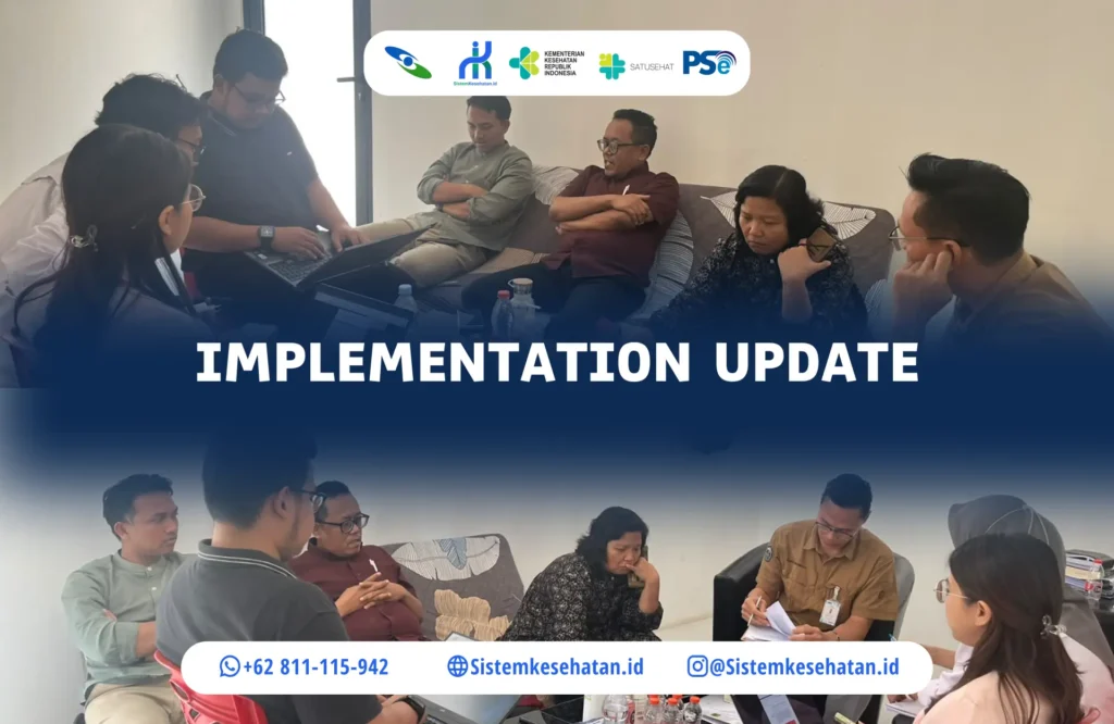Dokumentasi kegiatan implementasi sistem di RS Sentral Medika bersama SistemKesehatan.id
